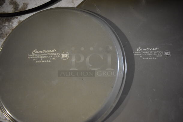 2 Various Round Serving Trays. 16x16x1, 11x11x1. 2 Times Your Bid! - Image 3 of 3