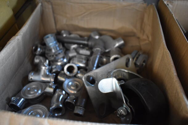 ALL ONE MONEY! Lot of 3 Boxes of Various Items Including Commercial Casters - Image 5 of 5