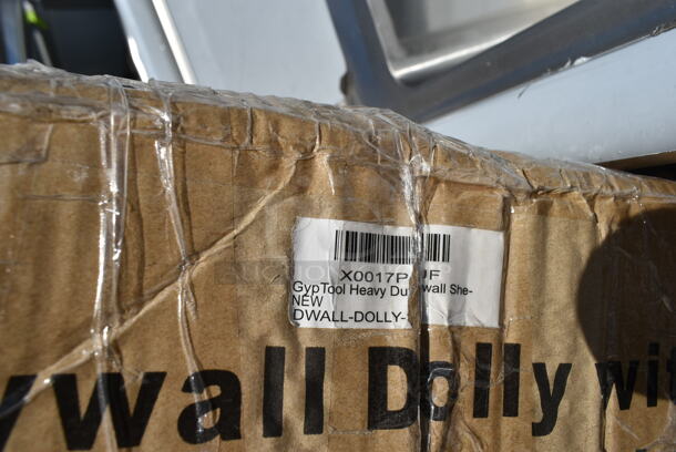 BRAND NEW SCRATCH AND DENT! GypTool DWALL-DOLLY-SW Heavy Duty Drywall Sheet Cart & Panel Dolly with 4 Swivel Wheels. Might Be a Different Color.
 - Image 3 of 5