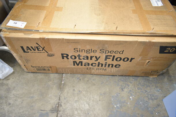 BRAND NEW SCRATCH AND DENT! Lavex 978LAVP20A 20" Single Speed Rotary Floor Cleaning Machine. Tested and Working! - Image 2 of 4