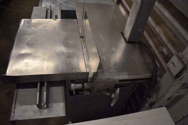 Hobart 5212 Stainless Steel Commercial Floor Style Meat Saw. 115 Volts, 1 Phase. 37x31x68. Tested and Working! - Image 5 of 8