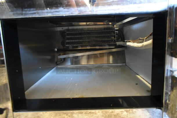 2017 Leader CDL48 S/C Stainless Steel Commercial Floor Style Deli Display Case Merchandiser. 115 Volts, 1 Phase. Tested and Working! - Image 8 of 9