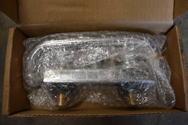 2 BRAND NEW IN BOX! Advance Tabco K-50 Stainless Steel Faucet and Handles. 2 
Times Your Bid!