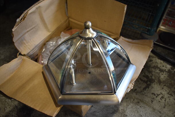 BRAND NEW SCRATCH AND DENT! Metal Light Fixture.