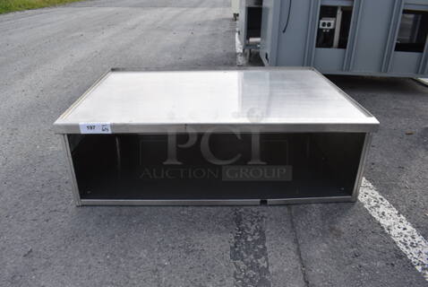 Randell Custom Stainless Steel Equipment Stand w/ Stainless Undershelf