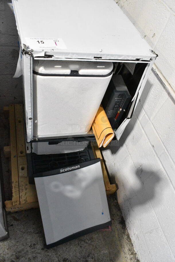 BRAND NEW SCRATCH AND DENT! 2024 Scotsman HID312A-1A Meridian Countertop Ice Machine and Water Dispenser - 12 lb. Bin Storage. 115 Volts, 1 Phase.  - Image 11 of 11
