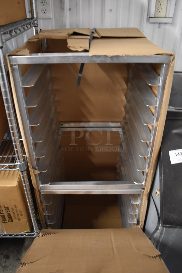 2 BRAND NEW IN BOX! Metal Pan Racks. 20.5x23x23. 2 Times Your Bid! - Image 1 of 4