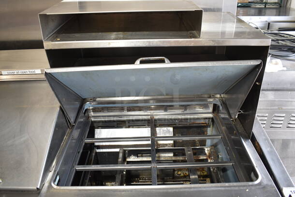 Delfield D4472N-30M Stainless Steel Commercial Sandwich Salad Prep Table Bain Marie Mega Top w/ 6 Drawers. Missing Lid. 115 Volts, 1 Phase. Tested and Does Not Power On - Image 5 of 12