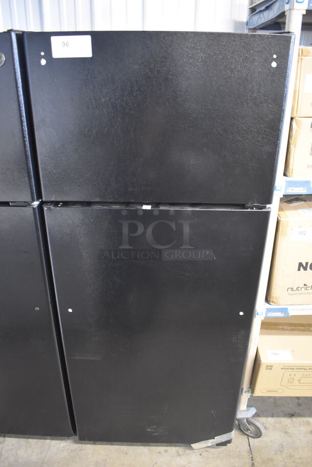 BRAND NEW! GE GTS18GTNFRBB Metal Cooler Freezer Combo Unit. 115 Volts, 1 Phase. 28x29x67. Tested and Working! - Image 1 of 8