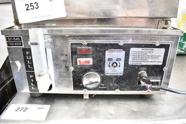ST-545 Stainless Steel Commercial Countertop Heated Display Case Merchandiser. 110 Volts, 1 Phase. Tested and Does Not Power On - Image 3 of 6