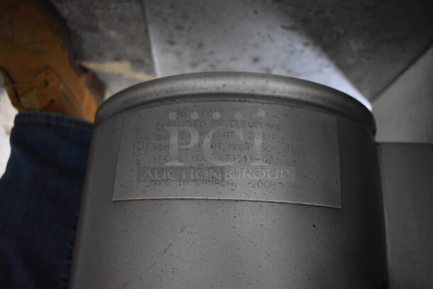 Cleveland KET-3-1 Stainless Steel Commercial Countertop Electric Powered 3 Gallon Tilting Steam Kettle. 208-240 Volts, 1 Phase. - Image 5 of 5