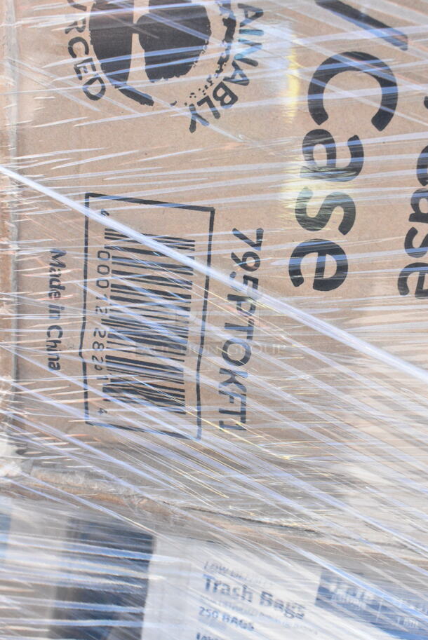 32 BRAND NEW Boxes Including 127P2B Choice Black Plastic Souffle Cup / Portion Cup - 2 oz. - 2500/Case, 795PTOKFT1 Choice Kraft Microwavable Folded Paper #1 Take-Out Container 4 3/8" x 3 1/2" x 2 1/2" - 450/Case, 500CC24 Choice Clear PET Customizable Plastic Cold Cup - 24 oz. - 600/Case, 127RD32COMBO Choice 32 oz. Customizable Microwavable Clear Round Deli Container and Lid Combo Pack - 250/Case, 127CH24 Choice 24 oz. Clear RPET Hinged Deli Container - 200/Case, 395TO993 EcoChoice 9" x 9" x 3" Compostable Sugarcane / Bagasse 3 Compartment Takeout Container - 200/Case, 394365L Noble Products Powder-Free Disposable Vinyl Gloves for Foodservice - 1000/Case, 127RD16BULK Choice 16 oz. Customizable Microwavable Translucent Round Deli Container - 500/Case, 795PTOKFT1 Choice Kraft Microwavable Folded Paper #1 Take-Out Container 4 3/8" x 3 1/2" x 2 1/2" - 450/Case, Dart 205HT2 9" x 6" x 3" White Foam 2 Compartment Take Out Container with Perforated Hinged Lid - 200/Case, 50012DWALLW Choice 12 oz. White Smooth Double Wall Paper Hot Cup - 500/Case, 433CARRIER4 Pulp Fiber 4 Cup Carrier - 300/Case, 500TO1183C2 Choice 11" x 8 1/2" x 3" Microwaveable 2-Compartment Black / Clear Plastic Hinged Container - 100/Case. 32 Times Your Bid!  - Image 3 of 12