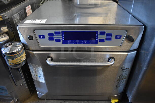 2010 Merrychef Stainless Steel Commercial Countertop Electric Powered Rapid Cook Oven. 208 Volts, 1 Phase. 23x25x24