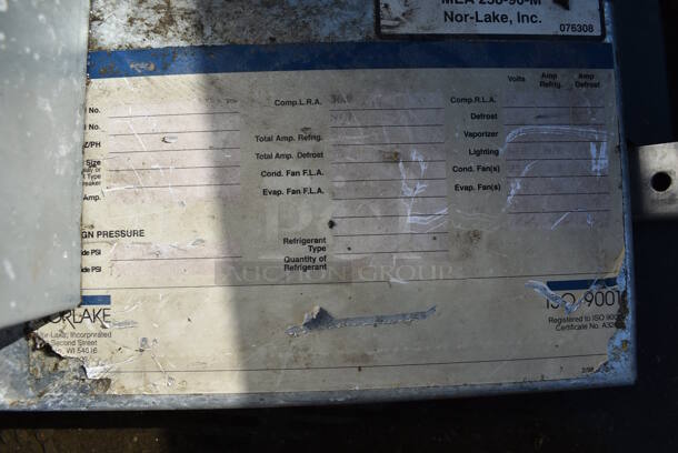 Norlake 6'x4'x7' SELF CONTAINED Walk In Freezer Box w/ Floor, Norlake Condenser and Copeland Compressor. 208-230 Volts, 1 Phase. - Image 7 of 9