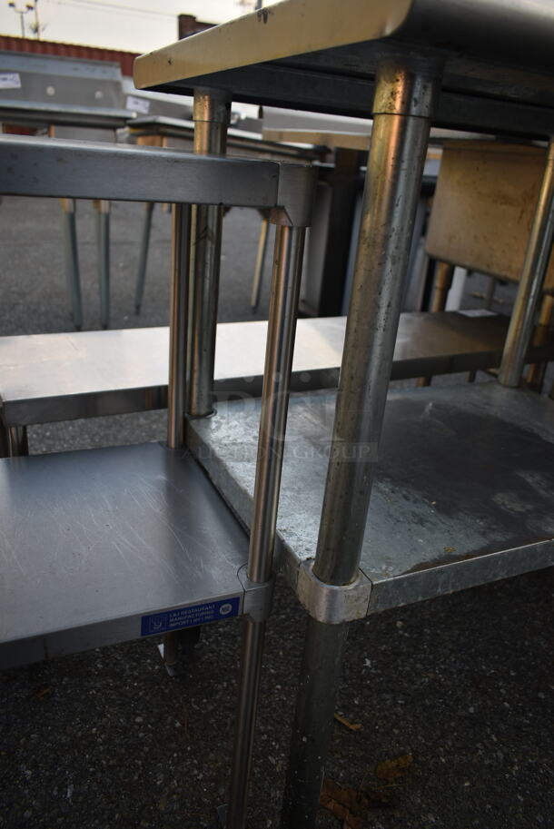 Stainless Steel Commercial Table w/ Metal Under Shelf. - Image 4 of 4