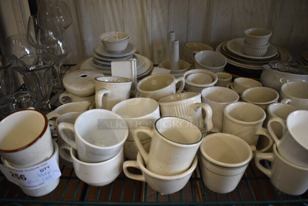 ALL ONE MONEY! Lot of Various Dishes Including Ceramic Mugs, Plates, Bowls and Ramekins - Image 3 of 6