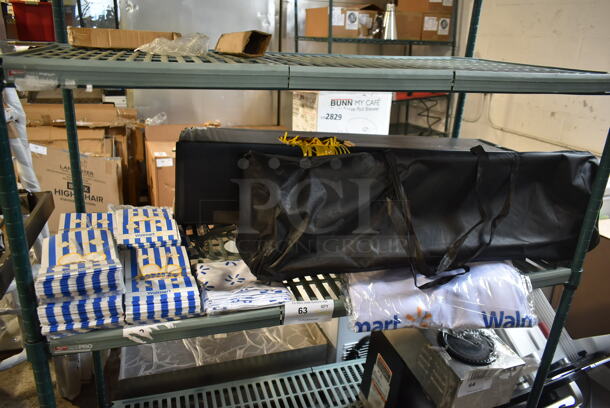 ALL ONE MONEY! Tier Lot of Various Items Including Pop Up Canopy and Popcorn Bags - Image 1 of 8