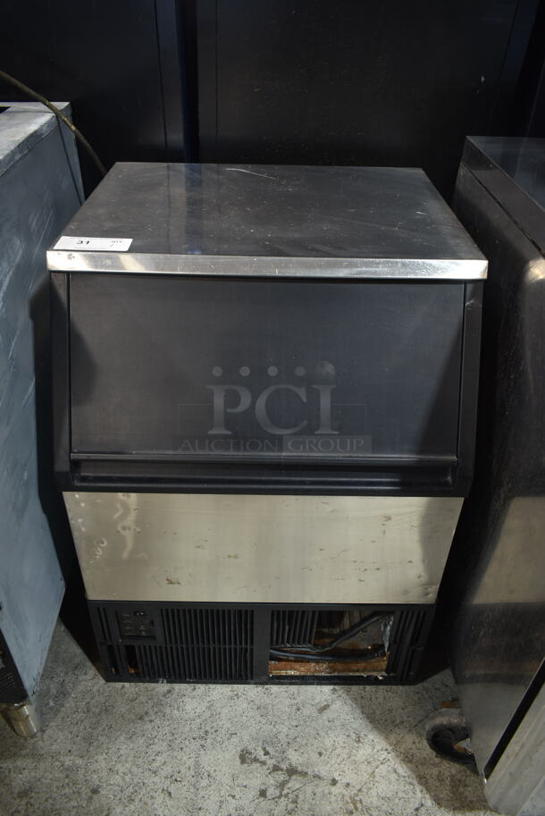 2013 Asbury MIM250 Stainless Steel Commercial Self Contained Undercounter Ice Machine. 115 Volts, 1 Phase.  - Image 1 of 5