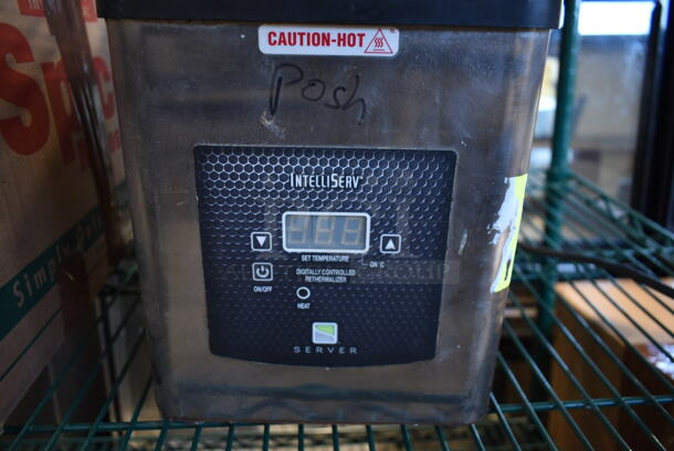 Server IS-1/3 Stainless Steel Countertop Electric Powered IntelliServ Food Warmer. 120 Volts, 1 Phase. Tested and Working! - Image 3 of 6