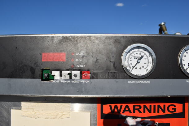 Douglas SD-20-IREL Stainless Steel Commercial Natural Gas Powered Pot and Pan Washer. 480 Volts, 3 Phase. 50x36x71 - Image 8 of 9