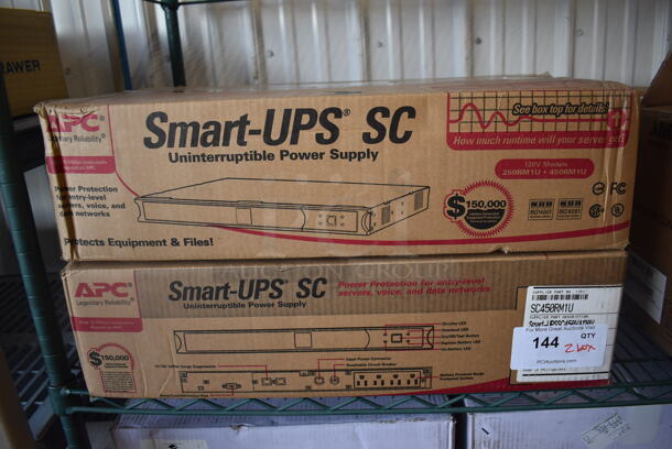 2 BRAND NEW IN BOX! APC Smart UPS SC Uninterruptible Power Supply. 2 Times Your Bid! - Image 1 of 4