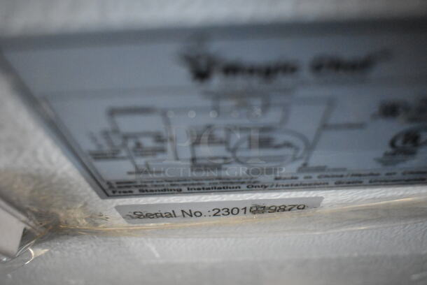 Magic Chef HMCF5W4 Metal Commercial Freezer w/ Hinge Lid. 115 Volts, 1 Phase. Tested and Working! - Image 4 of 6