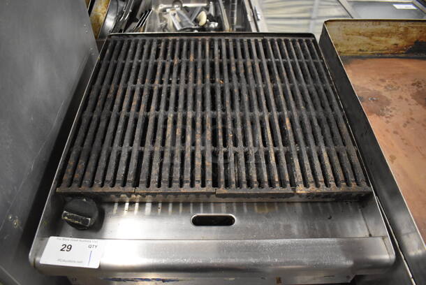 Star Stainless Steel Commercial Countertop Natural Gas Powered Charbroiler Grill. 24x26x15 - Image 4 of 5