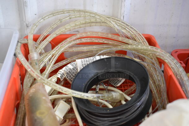 ALL ONE MONEY! Bin of Various Items Including Reel, Hooks and Fishing Lures - Image 8 of 8