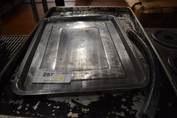 16 Items; 14 Metal Baking Pans, Metal Coffee Brew Basket and Metal Pan. 16 Times Your Bid! - Image 4 of 5