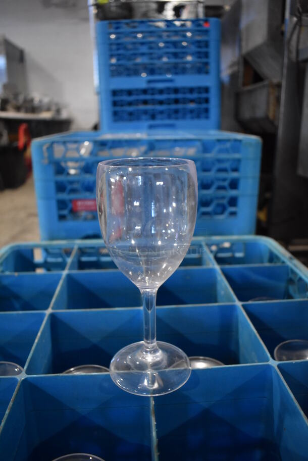 ALL ONE MONEY! Lot of 9 Dish Caddies on Dish Caddy Dolly w/ Various Glasses Including Ceramic Mugs, Beverage Glasses - Image 9 of 12