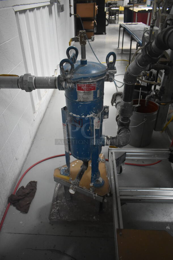 2016 Aba TFGESF-S1-X Gray Metal Commercial Floor Style Semiautomatic Net Weight Filling Machine on Commercial Casters. BUYER MUST REMOVE. - Image 6 of 9