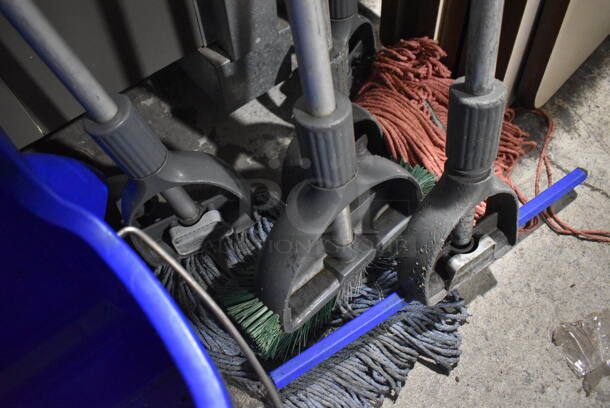 ALL ONE MONEY! Lot of 6 Various Items Including Snow Shovel and Mops - Image 3 of 5