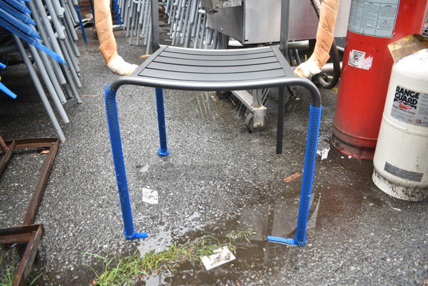 25 BRAND NEW! BFM Seating Vista Outdoor / Indoor Stackable Chair w/ Arm Rests. 25 Times Your Bid! - Image 4 of 4