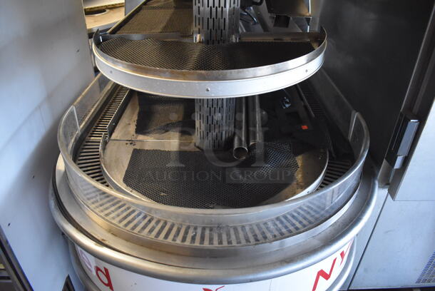 Stainless Steel Commercial Floor Style Open Grab N Go Merchandiser. 40x30x63. Cannot Test - Unit Needs New Power Cord - Image 6 of 6