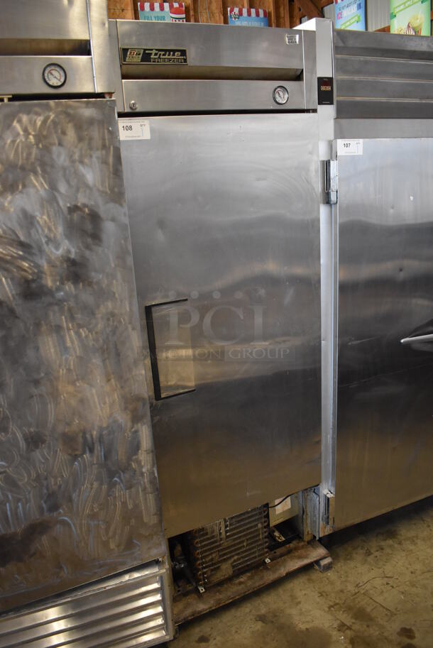 True T-23F Stainless Steel Commercial Single Door Reach In Freezer. 115 Volts, 1 Phase. 27x30x81. Tested and Does Not Power On - Image 2 of 7