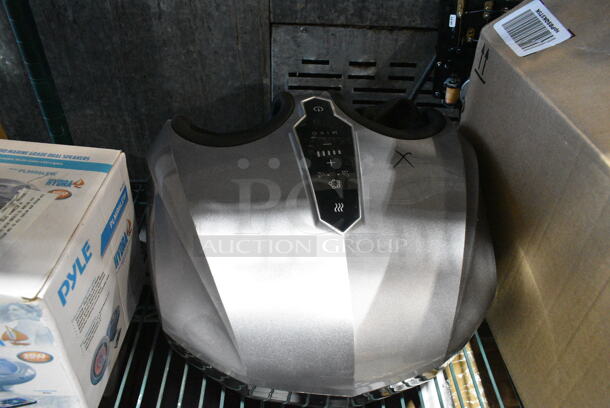 6 IN ORIGINAL BOX! Items Including Pyle PLCM4350WIR Camera, Pyle PTA66BT Wireless BT Audio Power Amplifier, MMF-01C-2 Foot Massager, Pyle PLMR6LEW Hydra Speakers. 6 Times Your Bid!  - Image 6 of 8