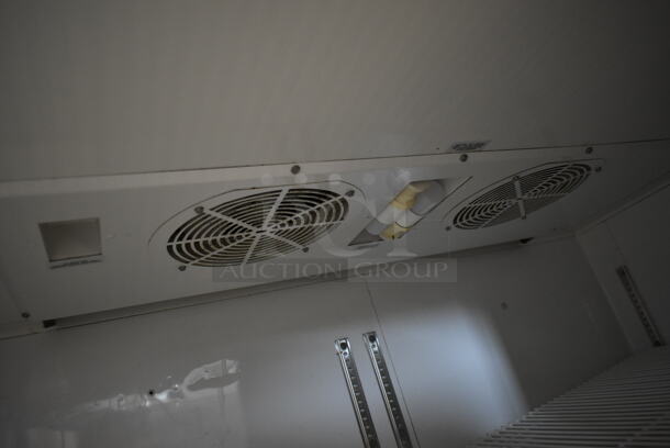 2015 True TG2R-2S ENERGY STAR Stainless Steel Commercial 2 Door Reach In Cooler w/ Poly Coated Racks. 115 Volts, 1 Phase. Tested and Working! - Image 6 of 7