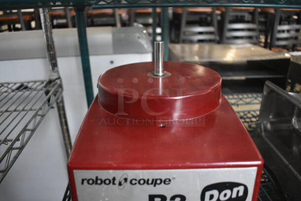Robot Coupe Model R2 Metal Commercial Countertop Food Processor Base. 120 Volts, 1 Phase. 8x11x13. Tested and Working! - Image 3 of 5