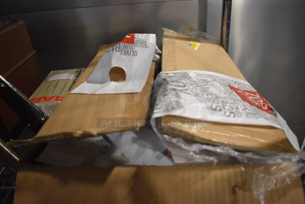 ALL ONE MONEY! Tier Lot of Various Items Including 3 Brown Booster Seats and Bags - Image 4 of 4