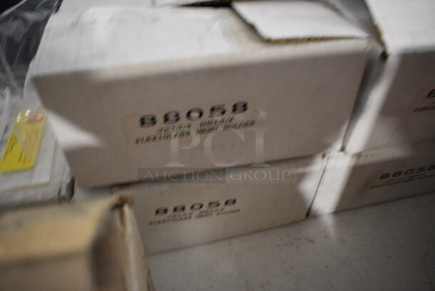 8 BRAND NEW! Clear Poly Racks. 5x2x6.5. 8 Times Your Bid! - Image 3 of 3