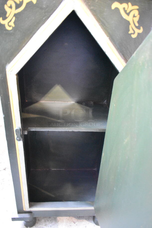 ALL ONE MONEY! Lot of 3 Items; Podium, Cabinet and Planter. 23x21x44, 14.5x10x38, 14.5x14.5x13 - Image 4 of 6