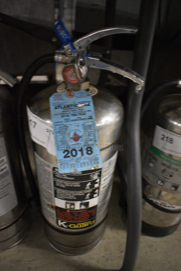 Ansul K Guard Wet Chemical Fire Extinguisher. 7.5x6.5x22 - Image 1 of 3