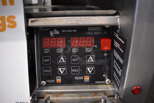 2019 Star Model 45STBDE Stainless Steel Commercial Countertop Hot Dog Roller Grill w/ Bun Storage Bin. 120 Volts, 1 Phase. 24x28.5x12. Tested and Working! - Image 4 of 6