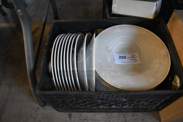 ALL ONE MONEY! Lot of Various Items Including Dishes, Lightbulbs and Utensils. Does Not Include Table. - Image 2 of 9