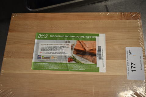 BRAND NEW! John Boos Butcher Block Cutting Board.