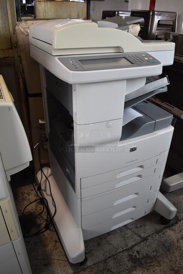 HP LaserJet M5035 MFP Floor Style Printer. 100-127 Volts, 1 Phase. 29x29x47 - Image 3 of 12