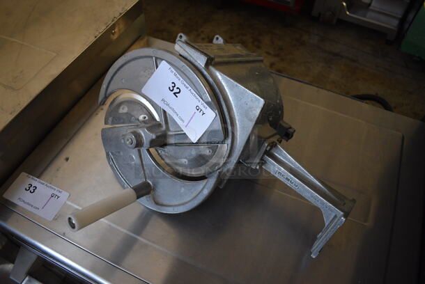 Nemco Metal Commercial Vegetable Slicer. Missing Cover. 10x16x16