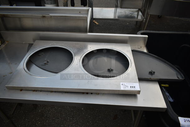 ALL ONE ONEY! Lot of Metal Adaptor Plate for Warmer and Gray Panel - Image 1 of 4