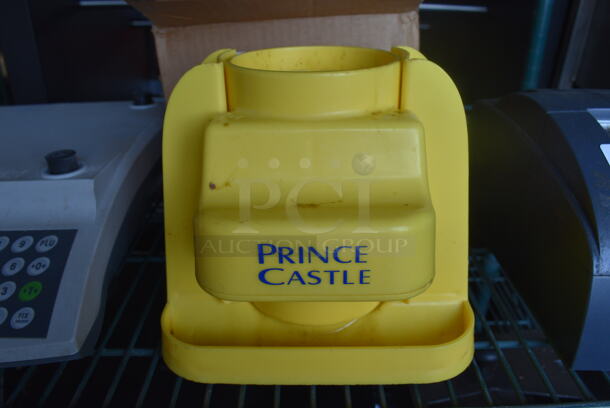 Prince Castle Model CW-6DD Yellow Poly Wedger. 8x8x7