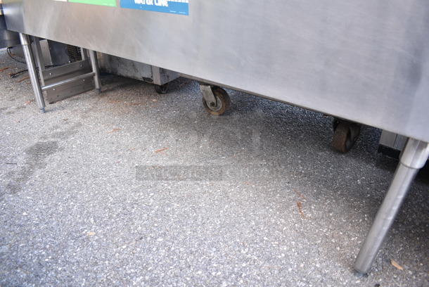 Stainless Steel 4 Bay Sink w/ Dual Drain Boards, 2 Faucet and 2 Handle Sets. Bay 10x15 - Image 2 of 9